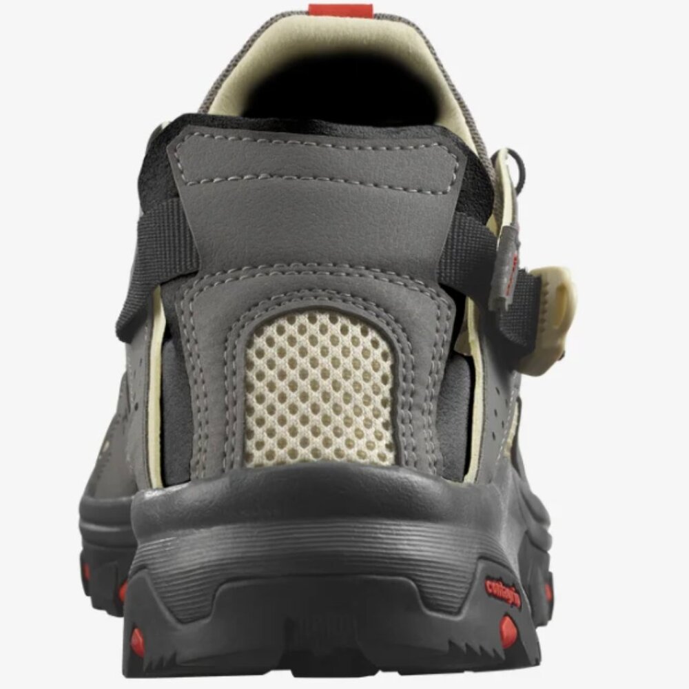 NEW Salomon TECHAMPHIBIAN 5 Men's Water Shoes Size 9.5 Pewter/Moth/Fiery Red - Picture 7 of 15